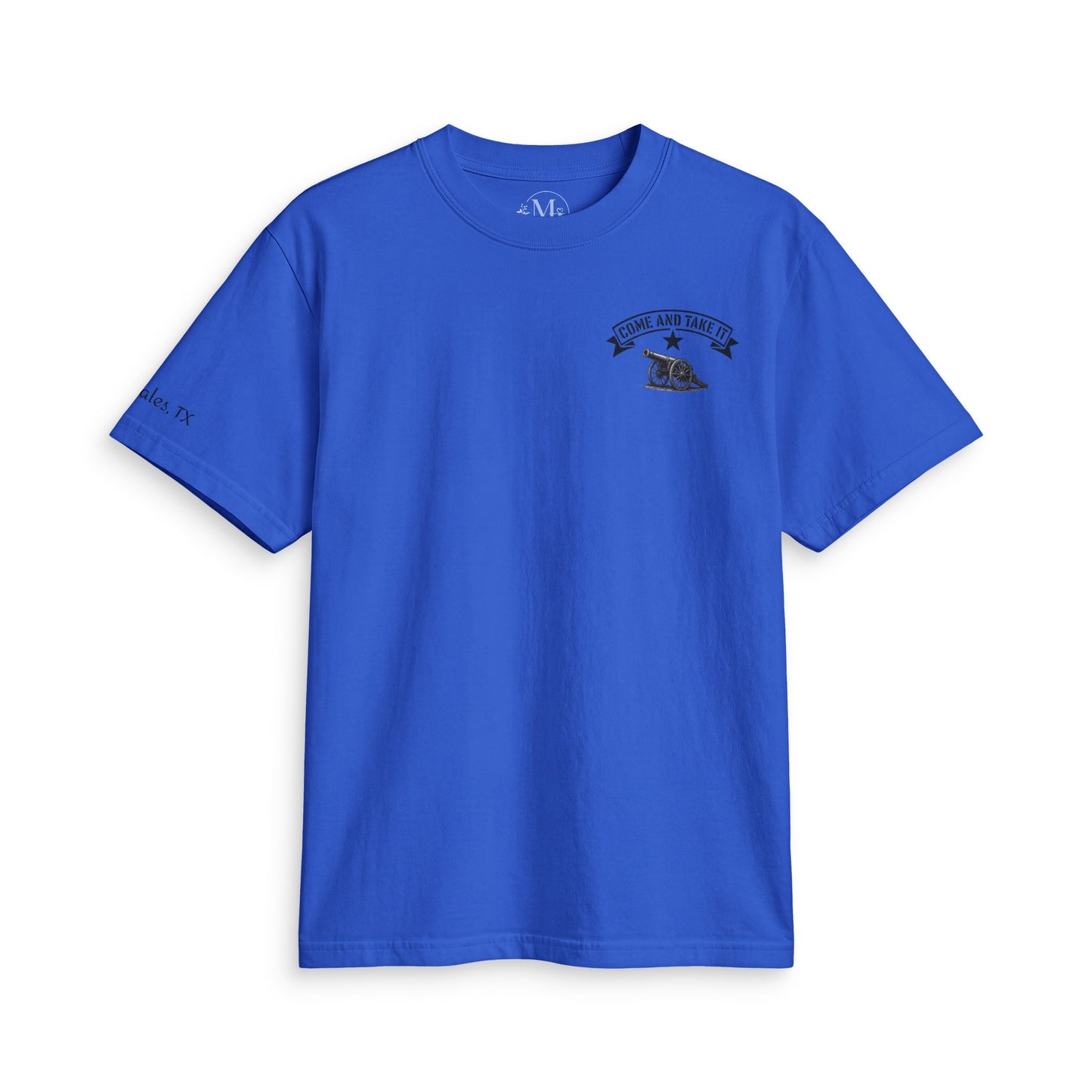 Unisex Gonzales TX “Come and Take It” T-Shirt — Cannon & Snake-Wrapped AK-47