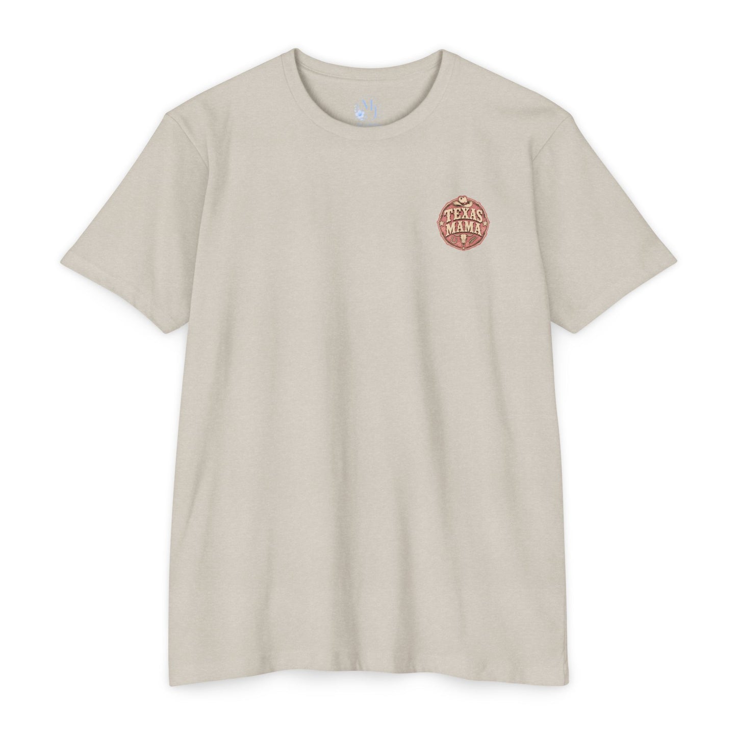 Texas Mama T-Shirt — Western Cowgirl Boots & Skull Graphic