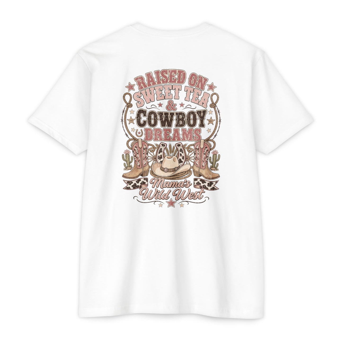 Raised On Sweet Tea Cowboy Dreams T-Shirt