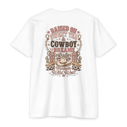 Raised On Sweet Tea Cowboy Dreams T-Shirt