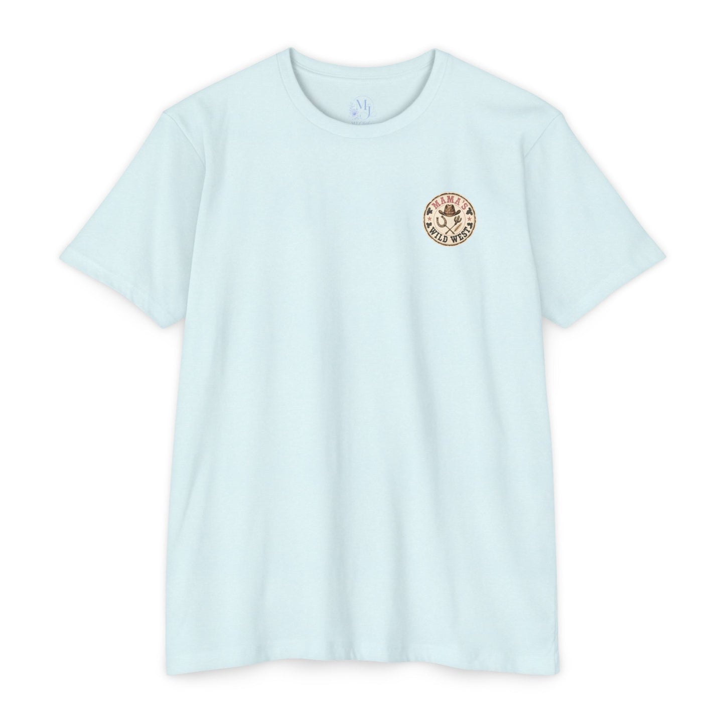 Western Mama T-Shirt — "Raised on Sweet Tea & Cowboy Dreams"