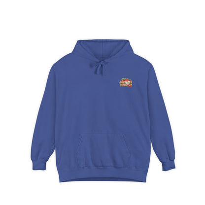 Strawberry Graphic Hoodie — Cute Pink/Red Fruit Design