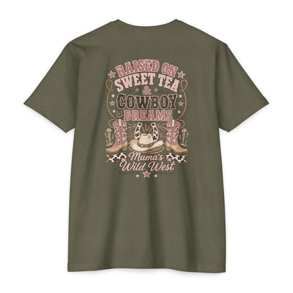 Raised On Sweet Tea Cowboy Dreams T-Shirt