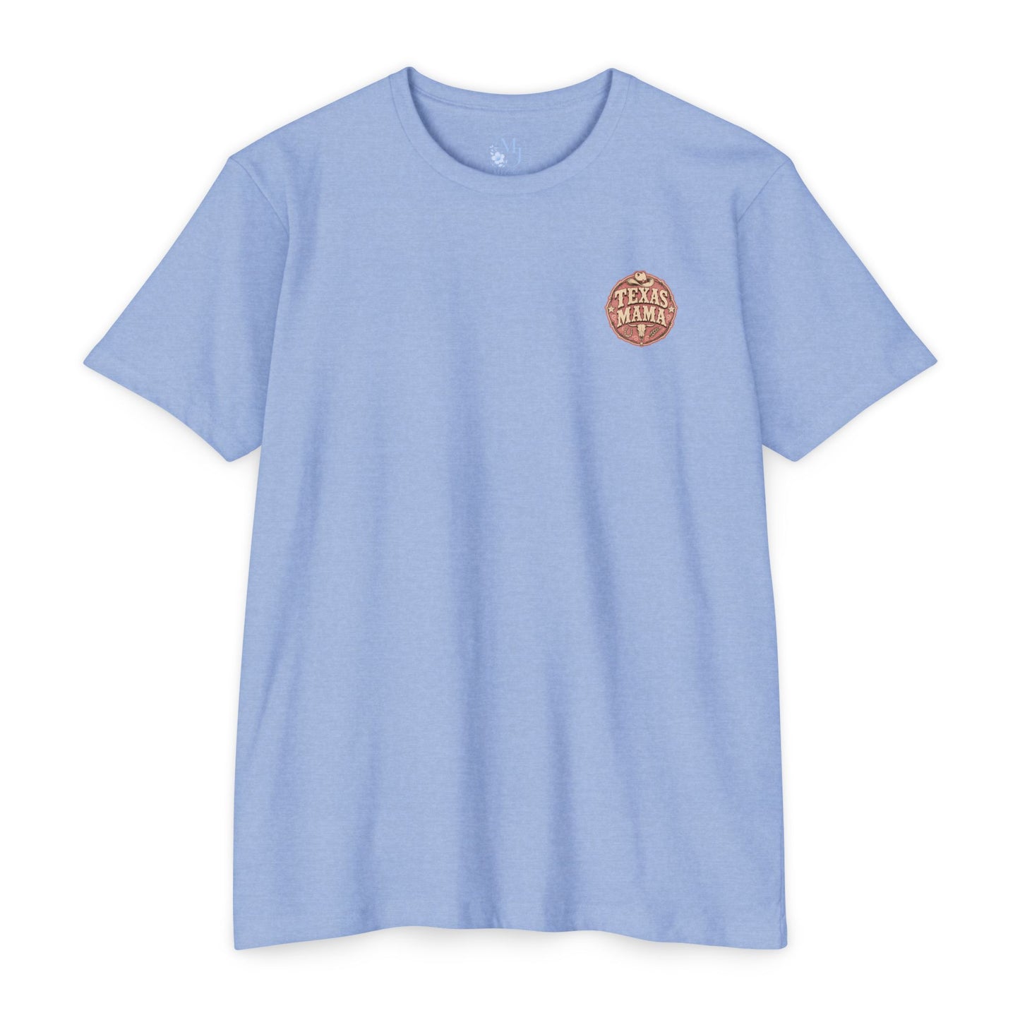 Texas Mama T-Shirt — Western Cowgirl Boots & Skull Graphic