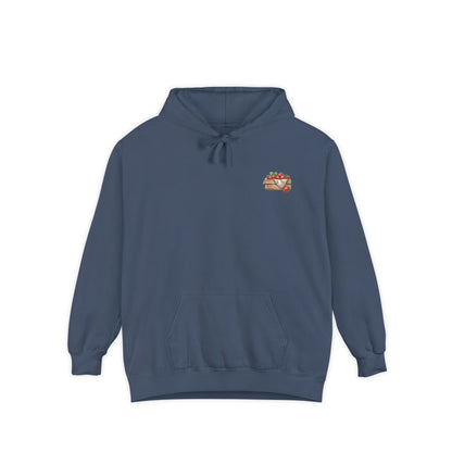 Strawberry Graphic Hoodie — Cute Pink/Red Fruit Design