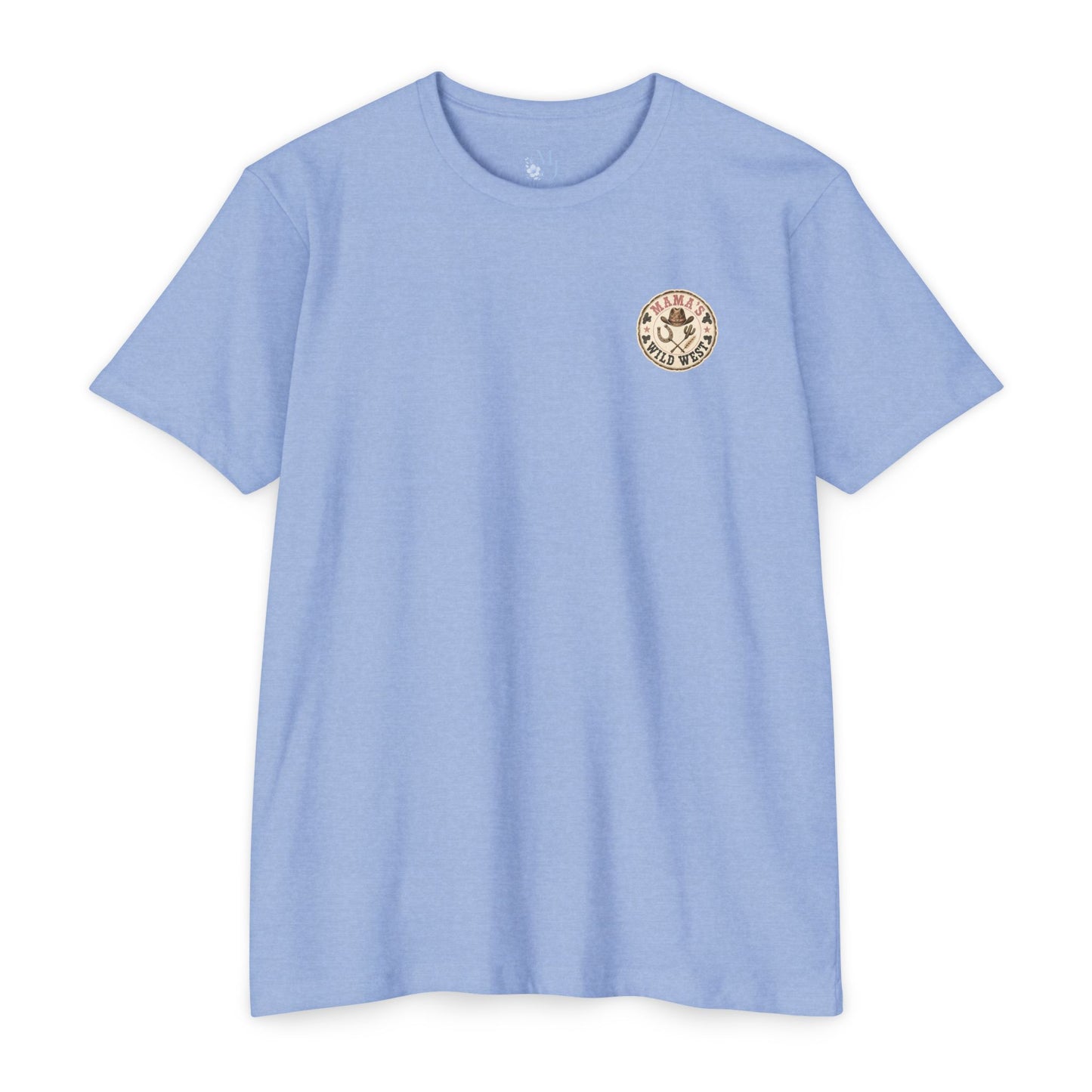 Western Mama T-Shirt — "Raised on Sweet Tea & Cowboy Dreams"