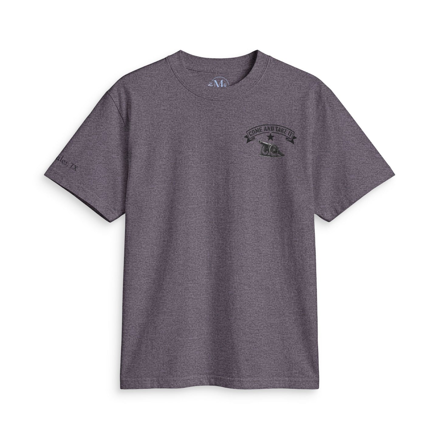 Unisex Gonzales TX “Come and Take It” T-Shirt — Cannon & Snake-Wrapped AK-47