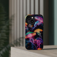 Neon Glowy Jellyfish Magnetic Impact-Resistant iPhone Case