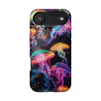 Neon Glowy Jellyfish Magnetic Impact-Resistant iPhone Case