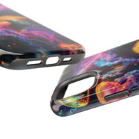 Neon Glowy Jellyfish Magnetic Impact-Resistant iPhone Case